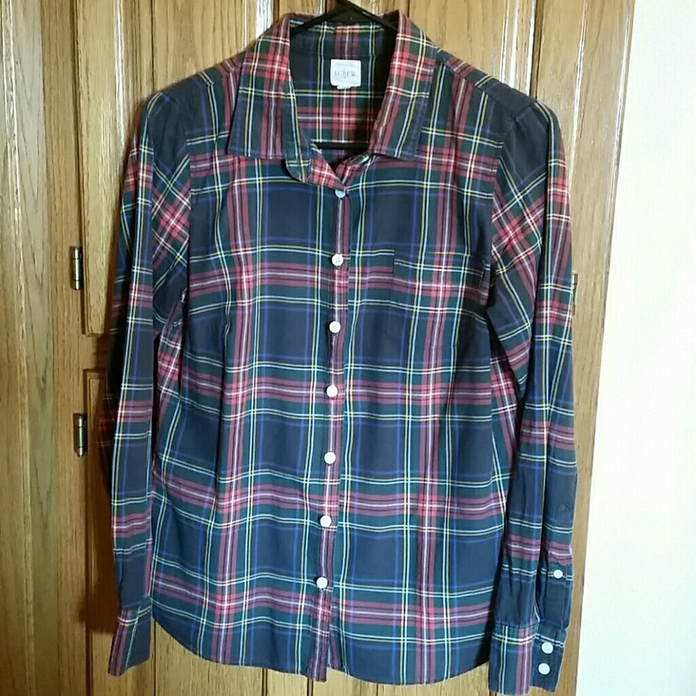 J CREW 'The Perfect Shirt ' Size Small